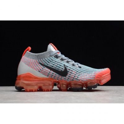 Nike Bayan Air Vapormax Flyknt 3.0 Koyu Gri / Turuncu / Kırmızı Koşu Ayakkabısı Türkiye - SS553J3Y